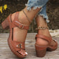 👡The Summer Hot Sale 50% OFF🥰Women's Chunky Heel Sandals