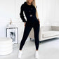 🎉2025 New Products Hot Sale✨Women's Two-Piece Hooded Tracksuit Set