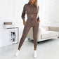🎉2025 New Products Hot Sale✨Women's Two-Piece Hooded Tracksuit Set