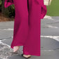🔥Charming Irregular Top & Wide Leg Pants Set
