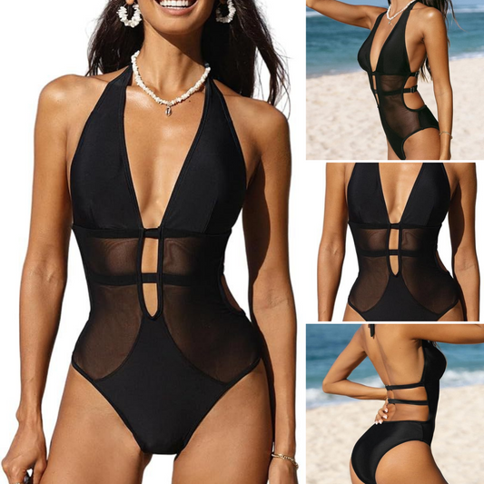 🎁 Hot Sale 50% OFF 🔥Women's Sexy Black Swimsuit