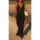 💕Limited Sale 50% OFF💕Women's V-Neck Maxi Cami Dress