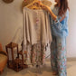 ⏳ Limited time 50% off! 💥Women's Loose Fit Blouse & Floral Printed Wide-Leg Pants Set（The more you buy, the higher the discount）