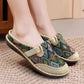 🎉2025 New Products Hot Sale✨Women's Embroidered Linen Soft Sole Sandals