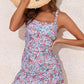 💥Last Day Special Sale 50% OFF🩱✨Women Vintage Tummy Control Two Piece Tankini Swimsuits