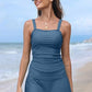 💥Last Day Special Sale 50% OFF🩱✨Women Vintage Tummy Control Two Piece Tankini Swimsuits