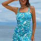 💥Last Day Special Sale 50% OFF🩱✨Women Vintage Tummy Control Two Piece Tankini Swimsuits