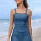 💥Last Day Special Sale 50% OFF🩱✨Women Vintage Tummy Control Two Piece Tankini Swimsuits