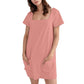 ✨ Square Neck Short Sleeve Pocket Dress | Limited Time Offer