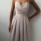 Women's Solid Color Camisole Waist-slimming Straight Jumpsuit