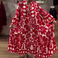 Women's Floral Print Loose-Fit Ankle Length Dress