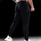 Track Side Sweatpants Jogger With Zipper Hem