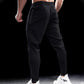 Track Side Sweatpants Jogger With Zipper Hem