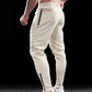 Track Side Sweatpants Jogger With Zipper Hem