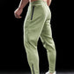 Track Side Sweatpants Jogger With Zipper Hem