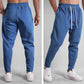 Track Side Sweatpants Jogger With Zipper Hem