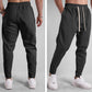 Track Side Sweatpants Jogger With Zipper Hem