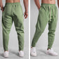 Track Side Sweatpants Jogger With Zipper Hem