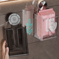 Wall Mounted Suction Cup Transparent Tissue Organizer