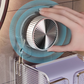 Wall Mounted Suction Cup Transparent Tissue Organizer