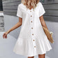 Casual Cotton Linen Dress