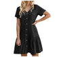 Casual Cotton Linen Dress