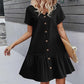 Casual Cotton Linen Dress