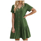 Casual Cotton Linen Dress