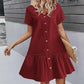 Casual Cotton Linen Dress
