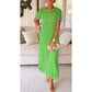 👗Women's Casual Hollow - Out Maxi Dress Set | Boho Vibes✨