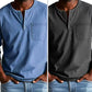 🔥SPRING HOT SALE 50% OFF🔥Men's Fashion Vintage Distressed Pocket Long-Sleeve Shirt