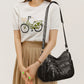 Women's Simple Multi-Pocket Shoulder Bag