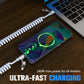 🔥 Hot sale 🔥 240W 4-in-1 Retractable Coiled Charging Cable