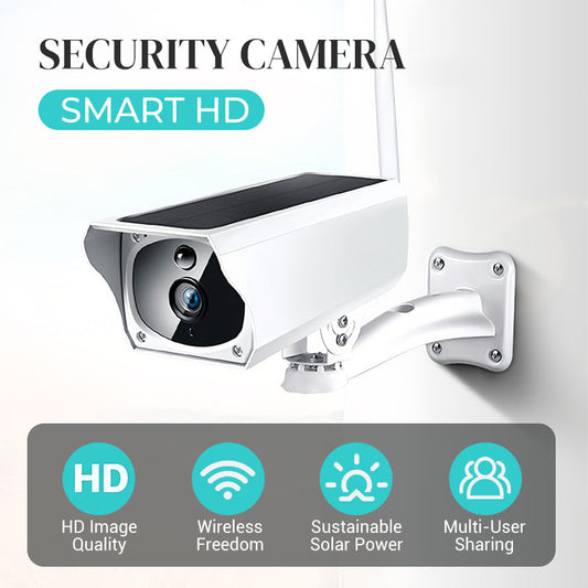 Wireless Solar-Powered HD Camera