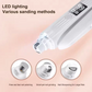 2 In 1 Nail Clipper Grinder With LED