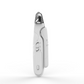 2 In 1 Nail Clipper Grinder With LED