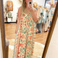 🎁Vintage floral print loose sleeveless jumpsuit✨